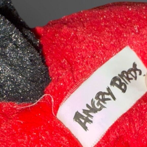 Angry Birds Plush Red Bird Toy Stuffed Animal 5" Commonwealth 2010 - Picture 3 of 5